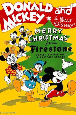 Donald and Mickey: Merry Christmas from Firestone #1945