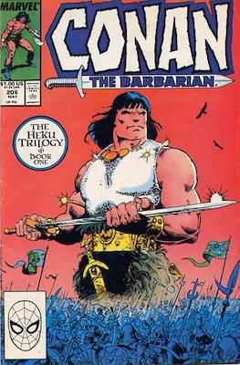 Conan The Barbarian (1970-1993) #206