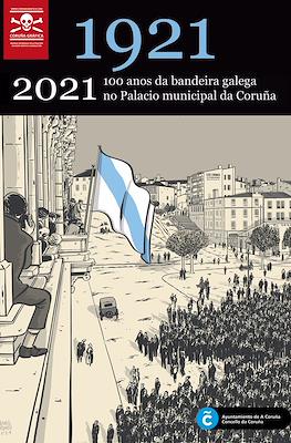 1921-2021: 100 anos da bandeira galega no Palacio Municipal da Coruña