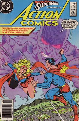 Action Comics Vol. 1 (1938-2011; 2016-) (Comic Book) #555