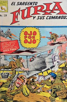 El Sargento Furia y sus comandos #229
