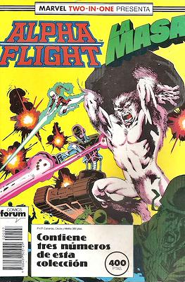 Alpha Flight Vol. 1 / Marvel Two-in-one: Alpha Flight & La Masa Vol.1 (1985-1992) (Retapado Rústica) #7