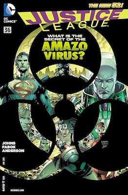 Justice League Vol. 2 (2011-2016) (Comic Book 32-48 pp) #36