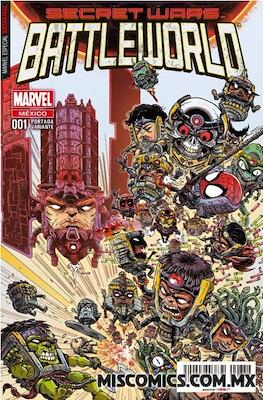 Secret Wars: Battleworld (Portadas variantes)
