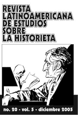 Revista latinoamericana de estudios sobre la historieta #20