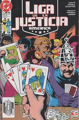 Liga de la Justicia Internacional - Liga de la Justicia América (Grapa) #42