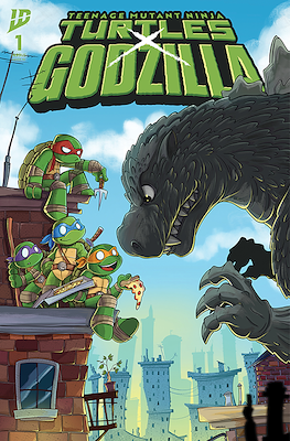 Teenage Mutant Ninja Turtles x Godzilla (Variant Cover) #1.8