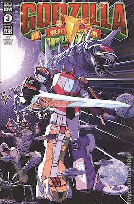 Godzilla vs The Mighty Morphin Power Rangers (Variant Covers) #3