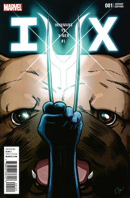 Inhumans vs. X-Men (Variant Cover) #1.8