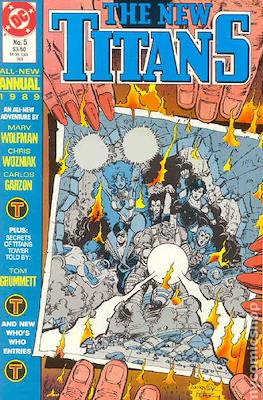 New Teen Titans / New Titans Annual (1985-1995) #5