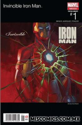 Invincible Iron Man (2016- Portadas variantes)