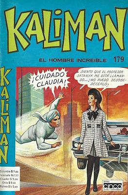 Kaliman el hombre increíble #179