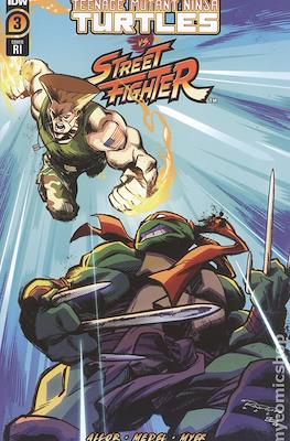 Teenage Mutant Ninja Turtles vs Street Fighter (Variant Covers) #3.03