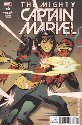 The Mighty Captain Marvel (2017-) Variant Covers #6.1