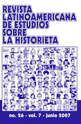 Revista latinoamericana de estudios sobre la historieta #26