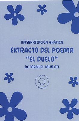 Extracto del poema "El duelo" de Manuel Mur Oti