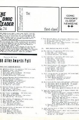 On The Drawing Board / The Comic Reader / Etcetera #74