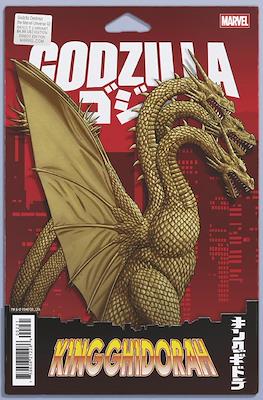 Godzilla Destroys the Marvel Universe (Variant Cover) #2.1
