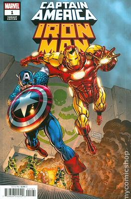 Captain America/Iron Man (2021-2022 Variant Cover) #1.5