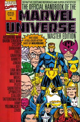 The Official Handbook of the Marvel Universe Master Edition #16