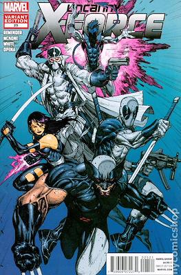 Uncanny X-Force Vol. 1 (2010-2012 Variant Cover) #25