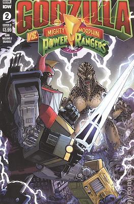 Godzilla vs The Mighty Morphin Power Rangers (Variant Covers) #2.1