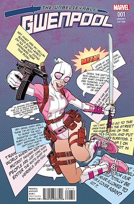 The Unbelievable Gwenpool (Variant Covers) #1.6