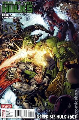 The Incredible Hulk / The Incredible Hulks (2009-2011 Variant Cover) #607.1