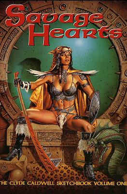 Savage Hearts - The Clyde Caldwell Sketchbook #1