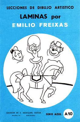 Lecciones de dibujo artístico. Láminas por Emilio Freixas - Serie azul #A10
