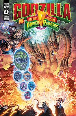 Godzilla vs The Mighty Morphin Power Rangers #4