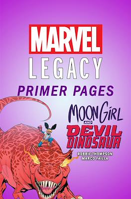 Moon Girl and Devil Dinosaur - Marvel Legacy Primer Pages