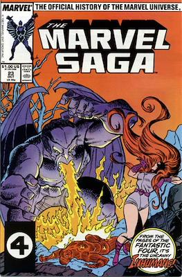 The Marvel Saga The Official History of The Marvel Universe (Comic Book) #23