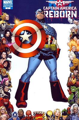 Captain America: Reborn (Variant Covers) #2.2
