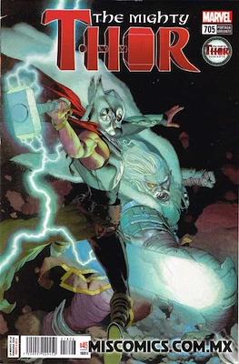 The Mighty Thor (2016- Portadas variantes) (Grapa) #705.2