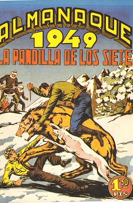 El pequeño enmascarado / La pandilla de los siete. Almanaques #3