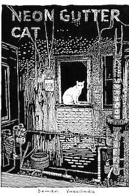 Neon Gutter Cat