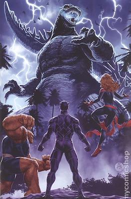 Godzilla Destroys the Marvel Universe (Variant Cover) #4.5