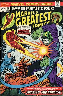 Marvel Collectors' Item Classic / Marvel's Greatest Comics #58