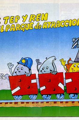 Tec, Tep y Ren en el parque de atracciones