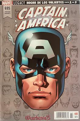 Captain America (2018-2019 Portadas variantes) #695.3
