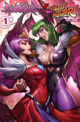 Darkstalkers X Street Fighter: Blood Throne (Variant Cover) #1.7