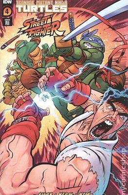 Teenage Mutant Ninja Turtles vs Street Fighter (Variant Covers) #4.04