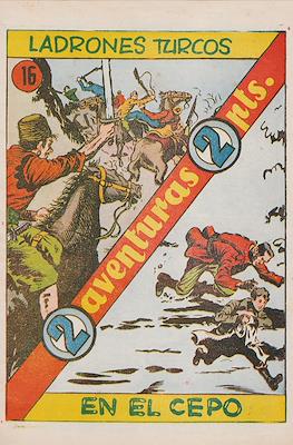 2 Aventuras 2 Pts (1957) (Grapa) #16