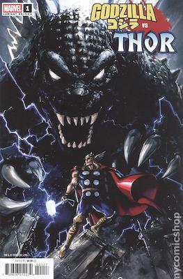 Godzilla vs Thor (Variant Cover) #1.8