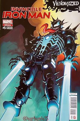 Invincible Iron Man (2017-2018 Portada variante) (Grapa) #5