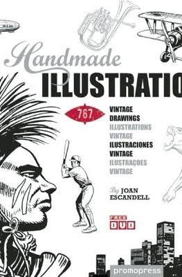 Handmade Illustration. 767 Vintage Drawings