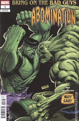 Bring on the Bad Guys: Abomination (Variant Cover) #1.4