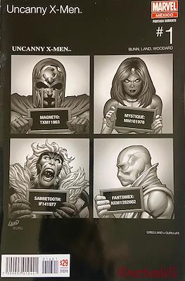 Uncanny X-Men (2016-2017 Portadas variantes) #1.2