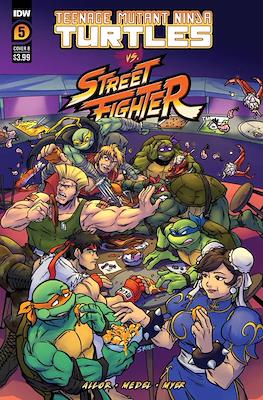 Teenage Mutant Ninja Turtles vs Street Fighter (Variant Covers) #5